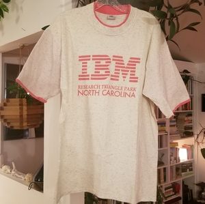 Vintage Retro 80s 90s IBM Research Triangle Tshirt